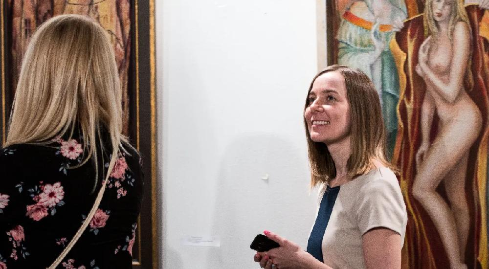 Co się komu śni  wystawa malarstwa Hanny Styczyńskiej - Metalmex