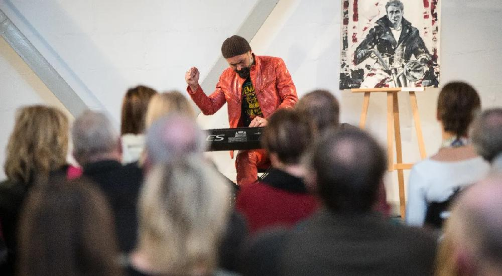 Złota klatka  wystawa malarstwa Ewy Jasek - Metalmex - 139