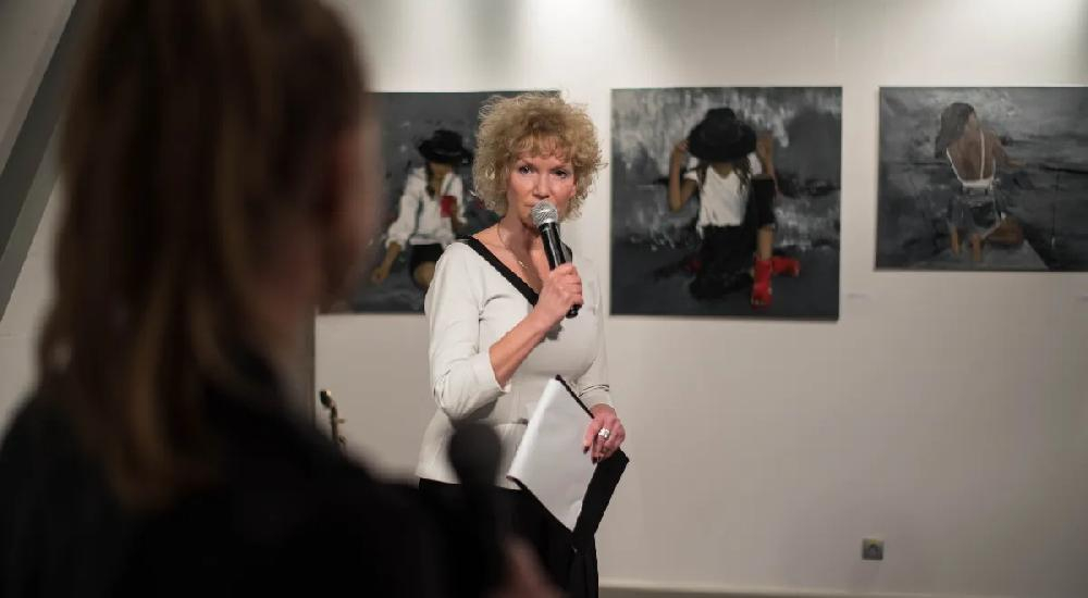 Chcę spojrzeć w Twoje oczy  wystawa Magdaleny Serwin - Metalmex 