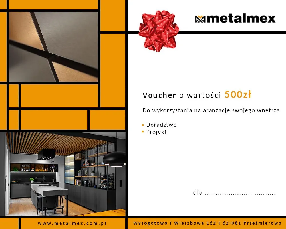 Voucher świąteczny o wartości 500zł