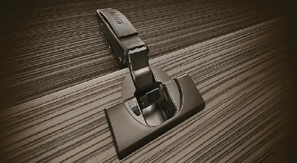 Zawias CLIP top BLUMOTION w kolorze czarnego onyksu