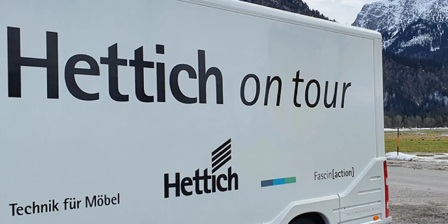 28 kwietnia w Metalmex – akcesoria meblowe gościć będziemy Mobilny Showroom Hettich.